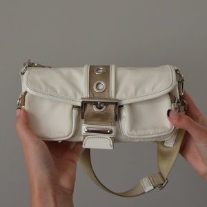 Vintage Authentic Prada Nylon Shoulder Bag